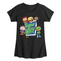 Super Why - Super Why Group - Girls Toddler And Youth Fitted Short Sleeve Graphic T-Shirt