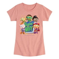 Super Why - Super Why Group - Girls Toddler And Youth Fitted Short Sleeve Graphic T-Shirt