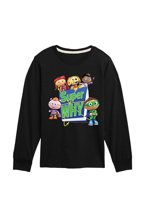 Super Why - Super Why Group - Youth Long Sleeve T-Shirt