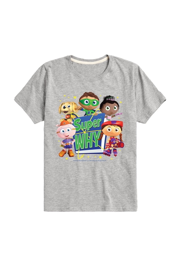 Super Why - Super Why Group - Youth Short Sleeve T-Shirt