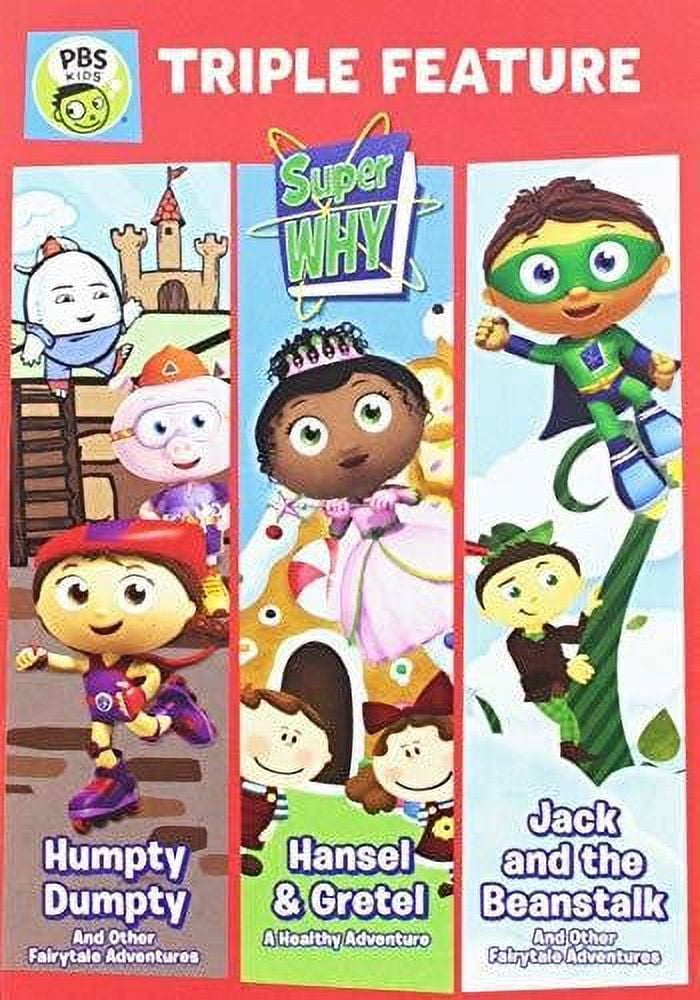 在庫処分 激安 食品 Super Why!: Triple Feature (DVD), PBS (Direct), Kids キッズ・ファミリー