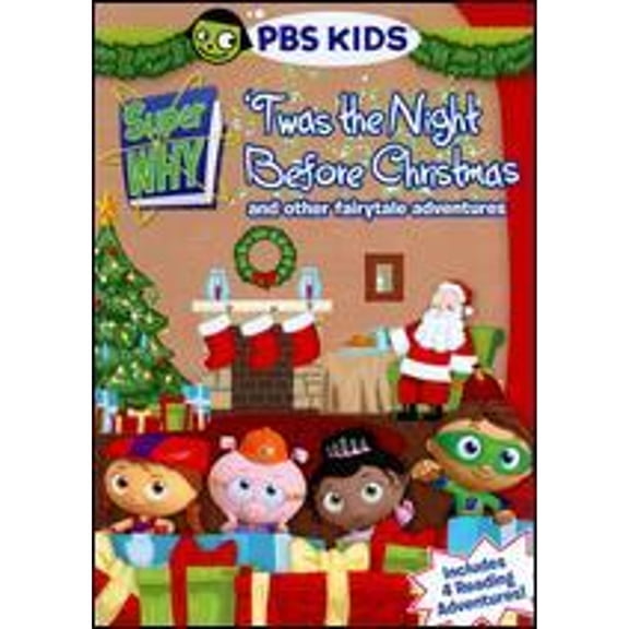 Pre-Owned Super Why!: 'Twas the Night Before Christmas and Other Fairytale Adventures (DVD 0097368958845)