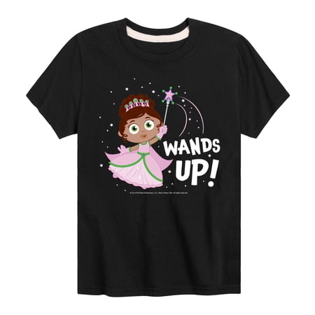 Super Why - Wands Up Princess Pea - Toddler And Youth Short Sleeve Tee