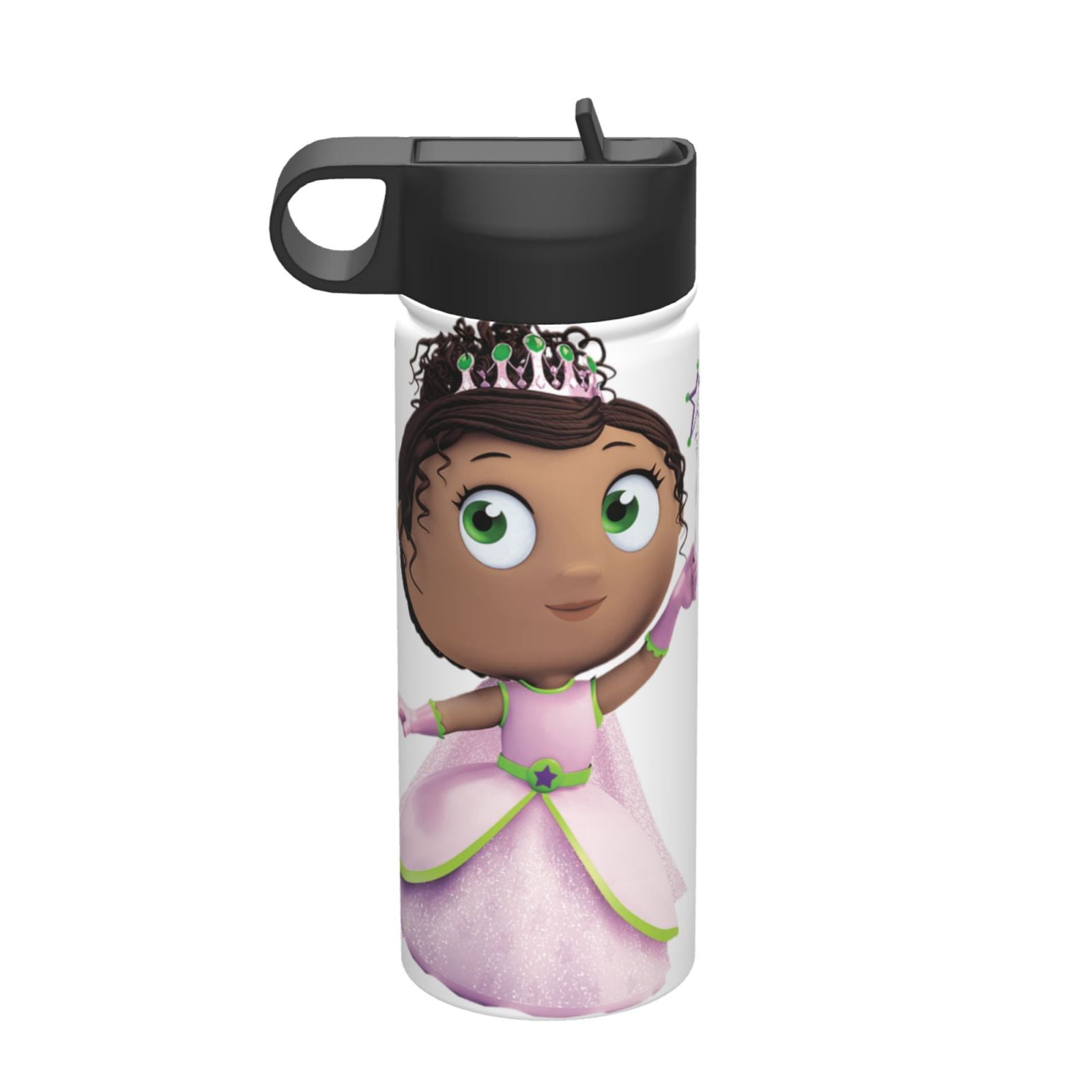 Super Why Water Bottle, Cute Pattern Stainless Steel Vacuum Insulated