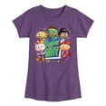 thumbnail image 1 of Super Why - Whyatt And Friends - Girls Fitted Short Sleeve Tee, 1 of 4