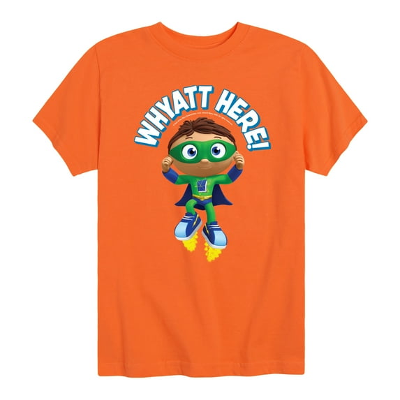 Super Why - Whyatt Here - Toddler And Youth Short Sleeve Tee