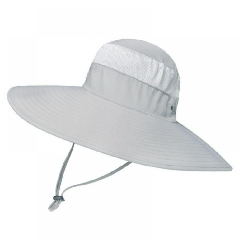 Super Wide Brim Men Fishing Sun Hats, Outdoor Hiking Travel Women Bucket  Cap Safari Boonie Gardening Lawn Hat