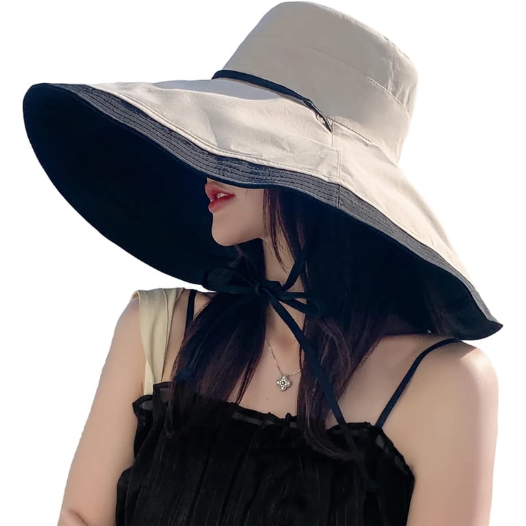 Short Hair Summer Hats For Older Ladies Super Wide Brim  display picture 1