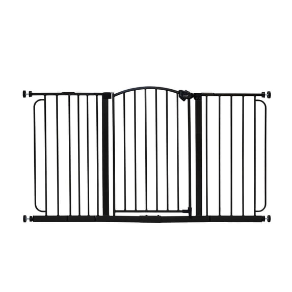Super Wide Safety Gate for Home, Walk - Through, Pressure & Hardware Mounted
