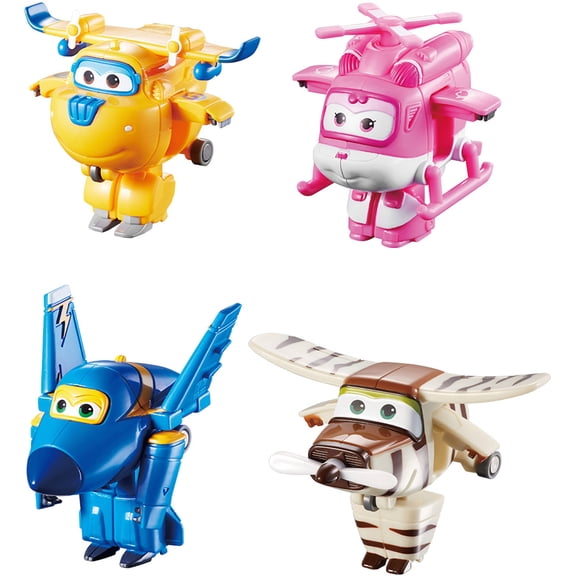 Super Wing Mini Transform-A-Bot, 4 Pack B