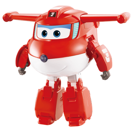 Super Wings Electric Heroes Jett Transforming Toy
