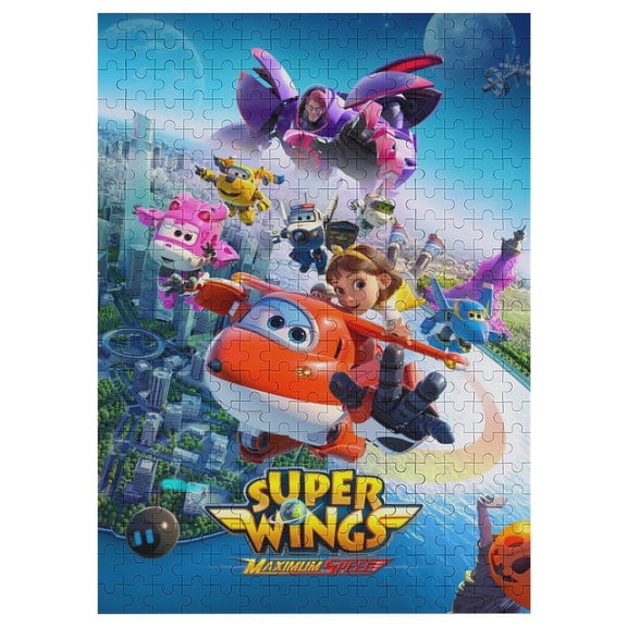 Super Wings Jigsaw Puzzle 35-120 Pieces Birthday Gift Home Decoration