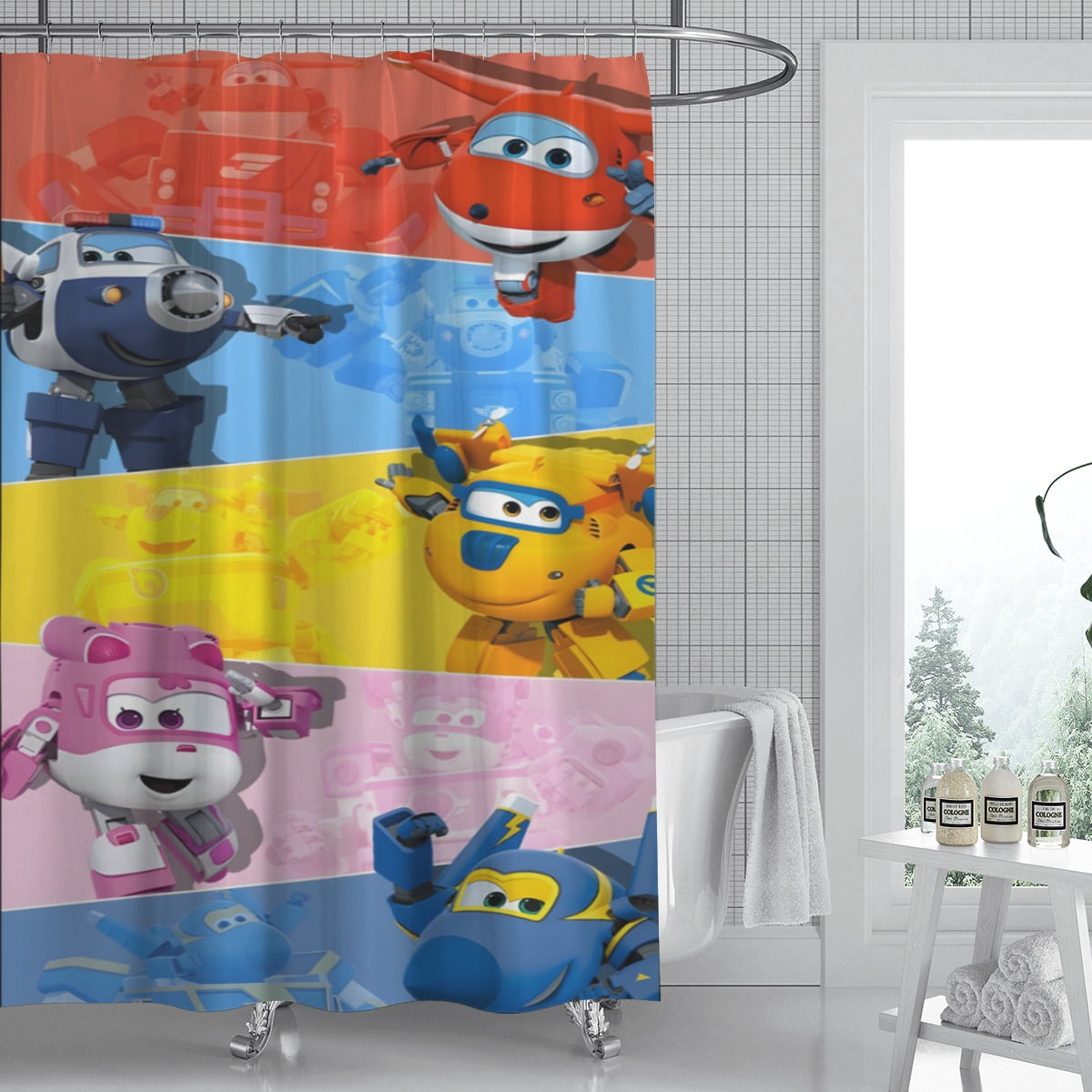 Azure Wings Shower Curtain NCU0DDK2566