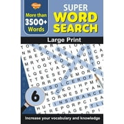 Super Word Search 6, Paperback