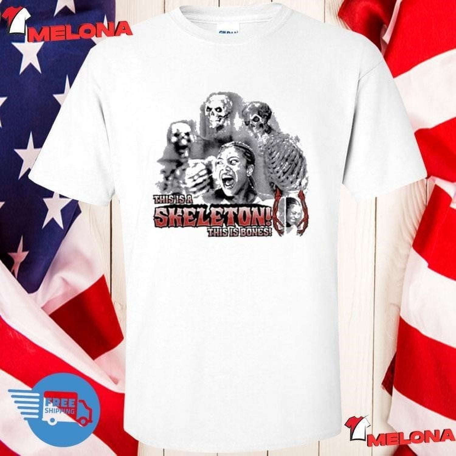 Super Yaki Halloween 2024 This Is A Skeleton Bones Shirt