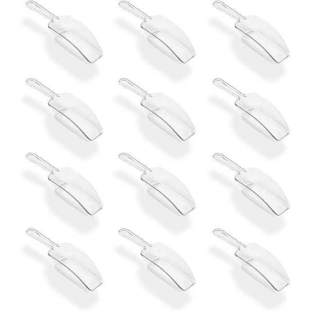 Super Z Outlet 5.5" Mini Kitchen Scoops for Weddings, Candy Dessert Buffet, Ice Cream, Protein