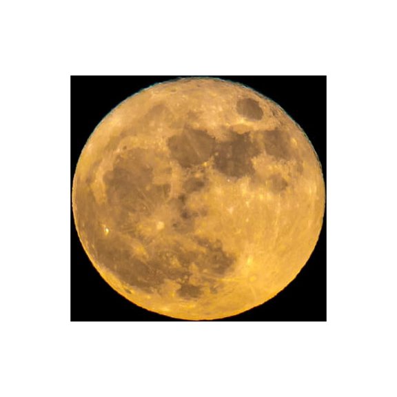 Super full moon Poster Print by Panoramic Images (36 x 24)