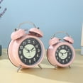 Superloud Retro Bell Alarm Clock Quiet Children's Electronic Alarm