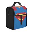 thumbnail image 1 of Super-man Lunch Bag Insulated Portable Lunch Box Cooler Bag for School/Picnic/Beach/Hiking Work, 1 of 7