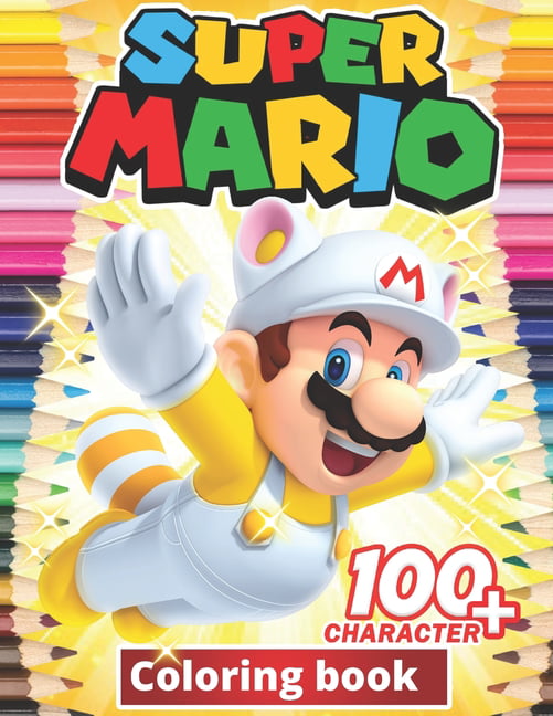 Super Mario: Bring on the Bad Guys! Coloring Book - Cheeky Monkey Toys
