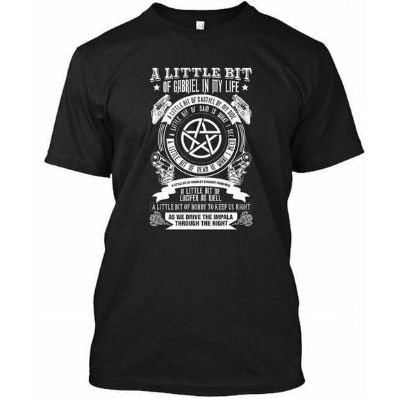 Super-natural A Little Bit Of Gabriel T-Shirt - Walmart.com