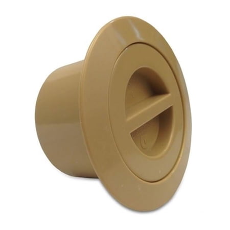 Super-pro CMP25571019000 Volleyball Flange & Flush Cap - Tan