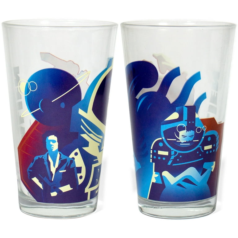 コレクション ALIEN CORRECTABLE PINT GLASS / Super7 Alien Glasse ALIEN COLLECTIBLE PINT SUPER7 15cm Set of 4 New