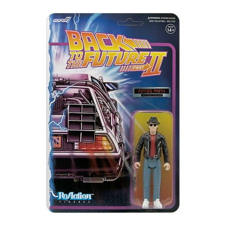 Super7 Back to the Future 2 Marty McFly 1950s ReAction Figure 3.75"