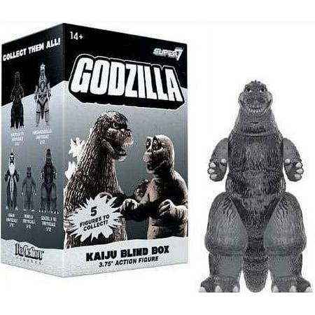 Super7 Collectible Godzilla Action Figure, PVC Silver