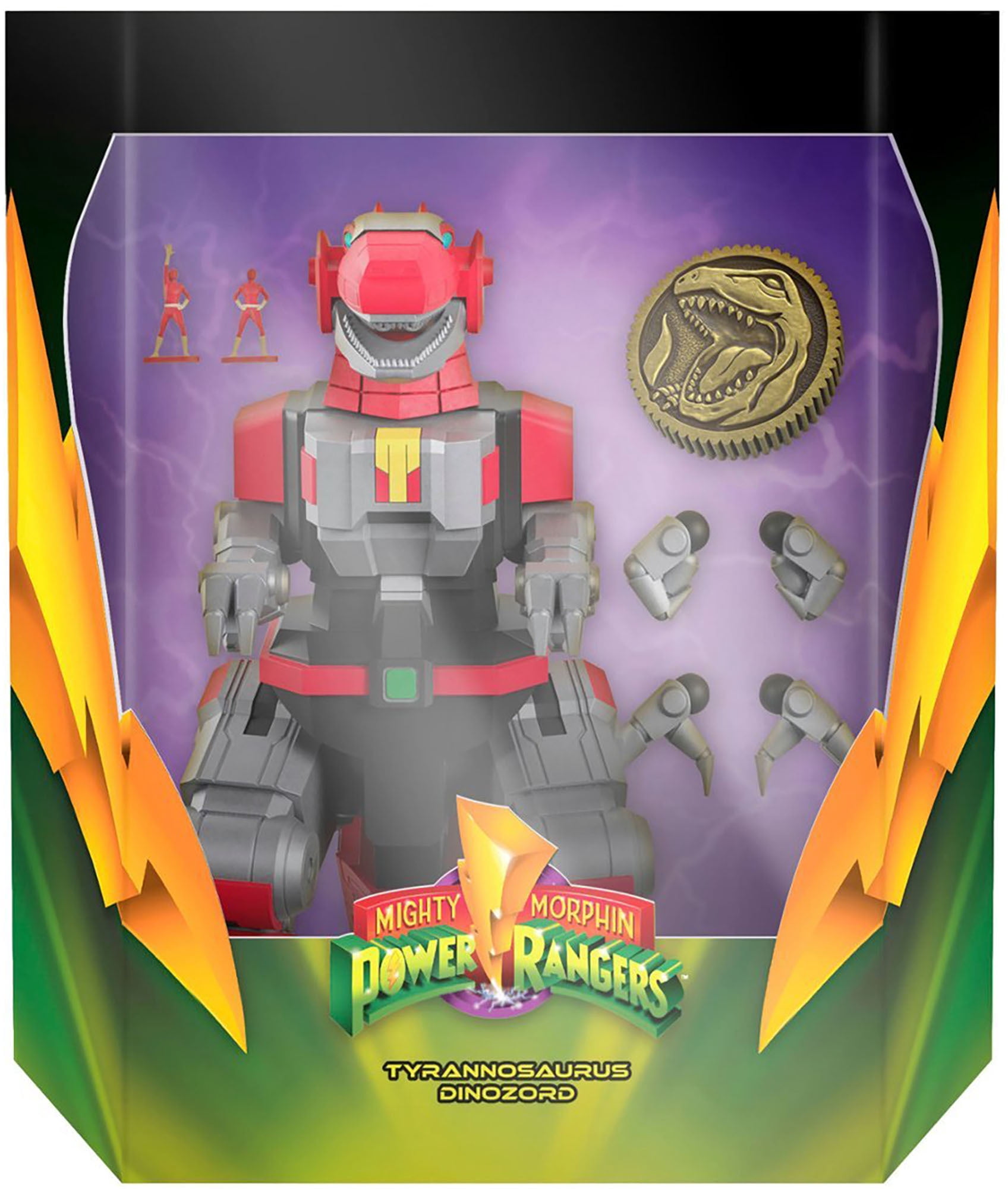 Super7 Power Rangers Ultimate: Tyrannosaurus Rex Zord Dino Trex