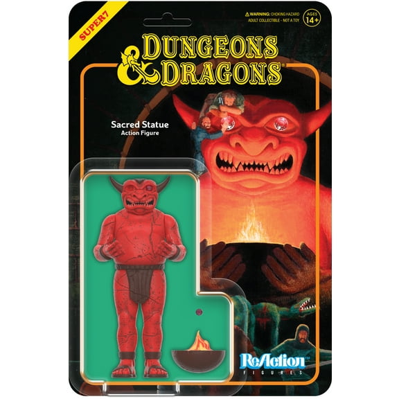 Super7 - Dungeons & Dragons - Reaction Figures Wv3 - Sacred Statue (Player's Handbook)