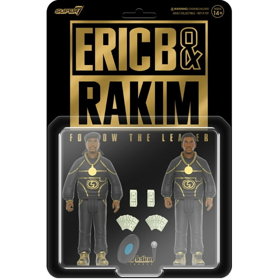 Super7 - Eric B. & Rakim - ReAction Figures Wv2 - Follow The Leader 2-Pack