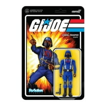 Super7 G.I. Joe African American Cobra Trooper H-Back Infantry Soldier Figure