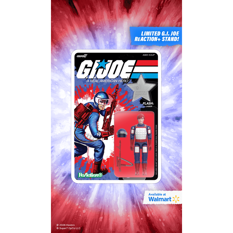 G.I. Joe ReAction+ Figures 250th Wave 08b - Flash - Walmart.com