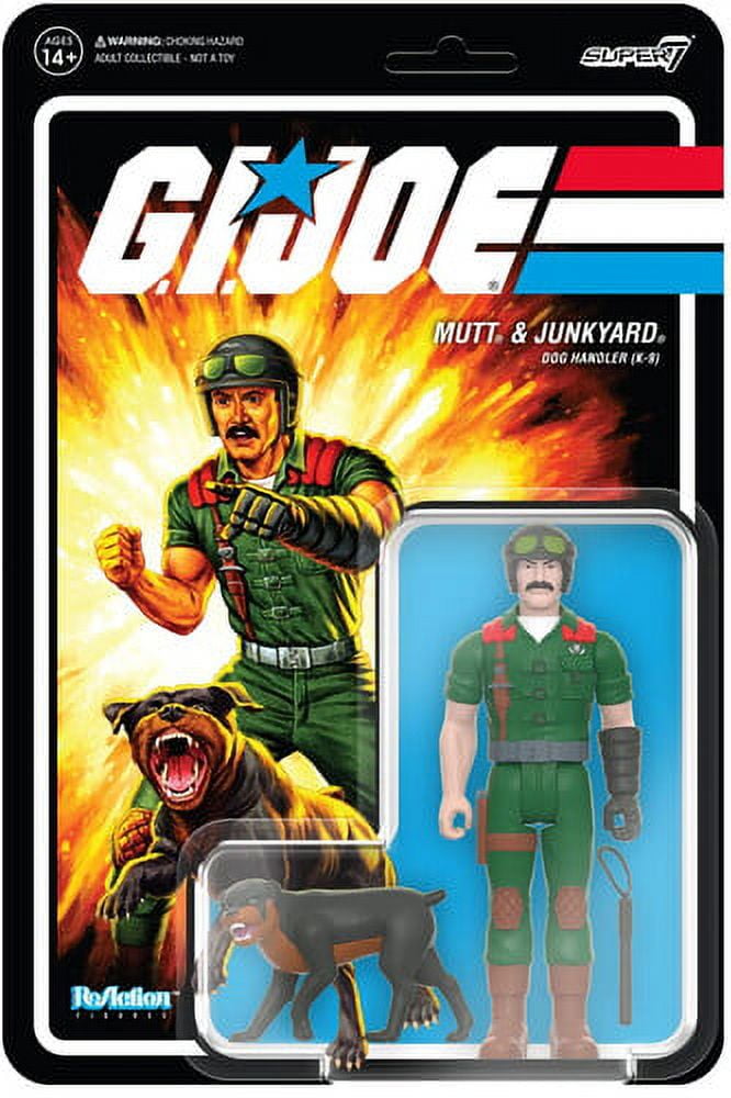 G.I.Joe - Figurine ReAction Super7 - Mutt & Junkyard I'm A Computer    Sdcc Exclusive  P Image 484751 Grande