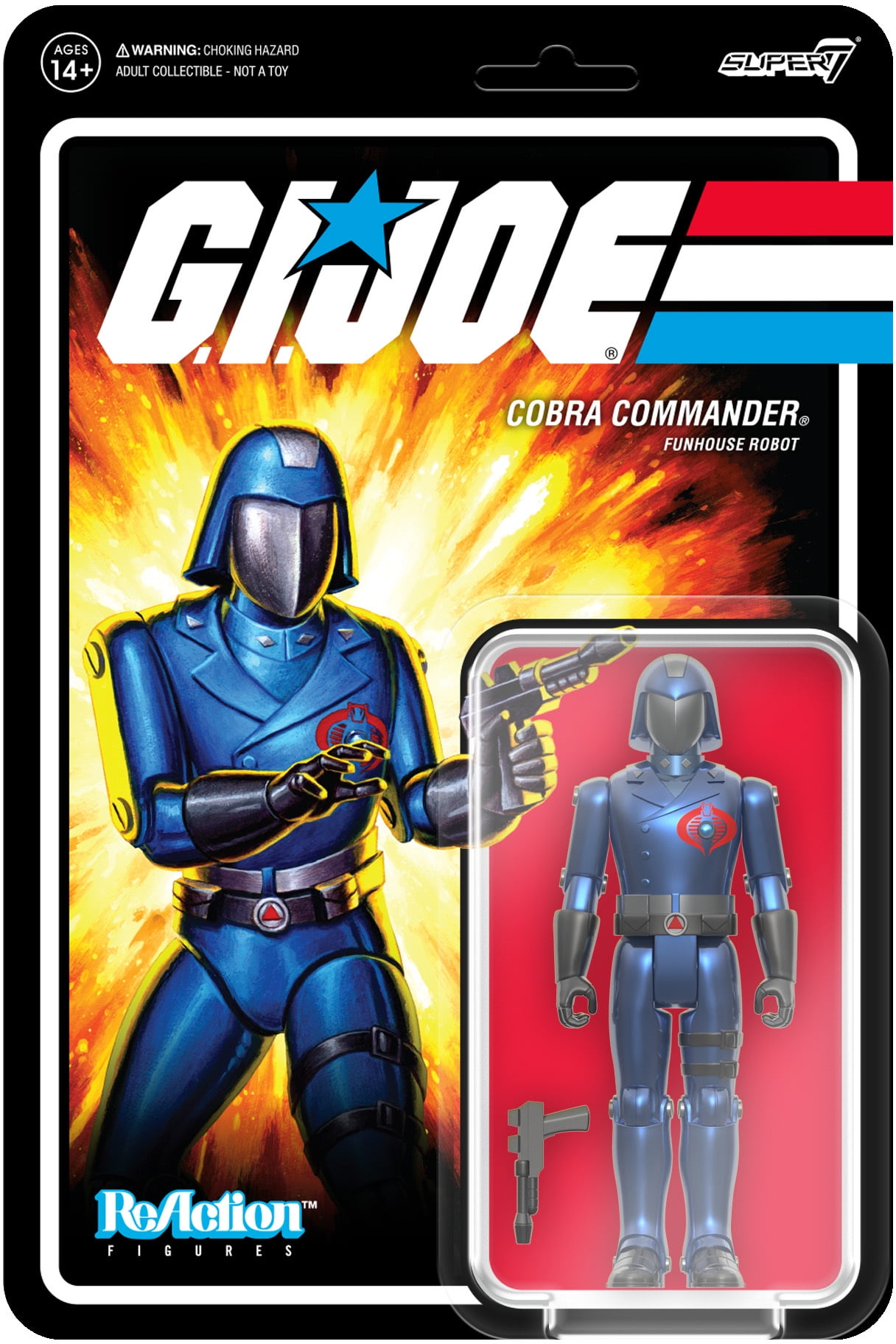 Super7 - G.I. Joe - ReAction Figures Wave 7 - Cobra Commander