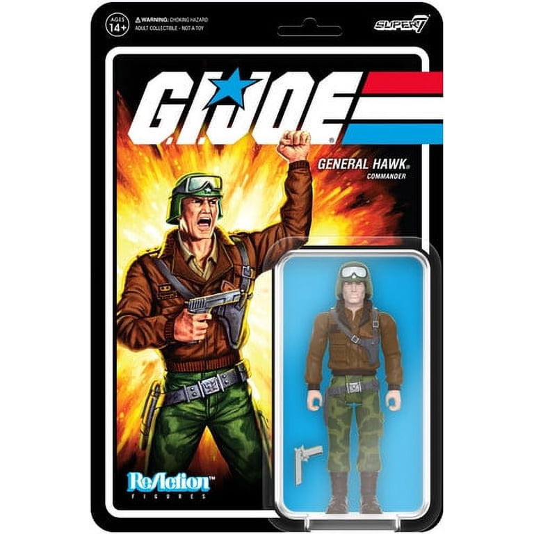Super7 - G.I. Joe - ReAction Figures Wave 7 - General Hawk, Super7