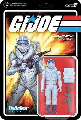 Super7 - G.I. Joe - ReAction Figures Wv8 - Cobra Snow Serpent