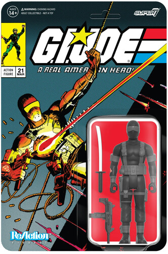 SUPER7 G.I. Joe ReAction Wave 2 - Action Figure Duke 3,7 Pollici Con Fucile