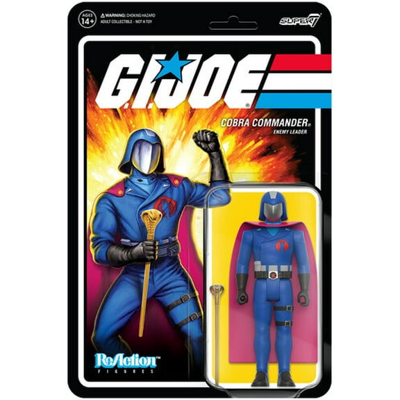 Super7 G.I. Joe Reaction Wave 4 Commander Collectible Action Figure