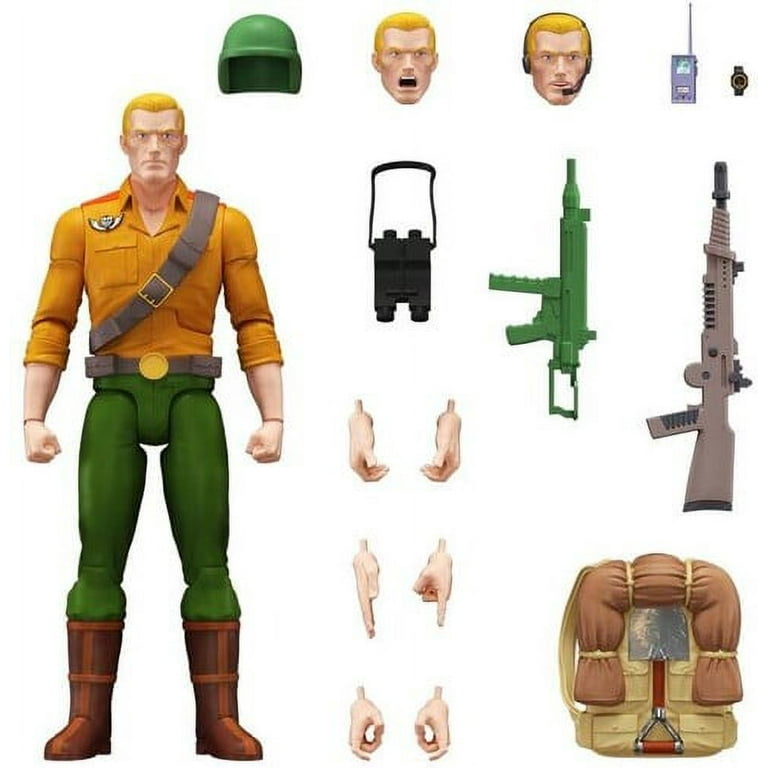 Duke Gi Joe Action Figures JOE Hasbro 25th Anniversary 3/4