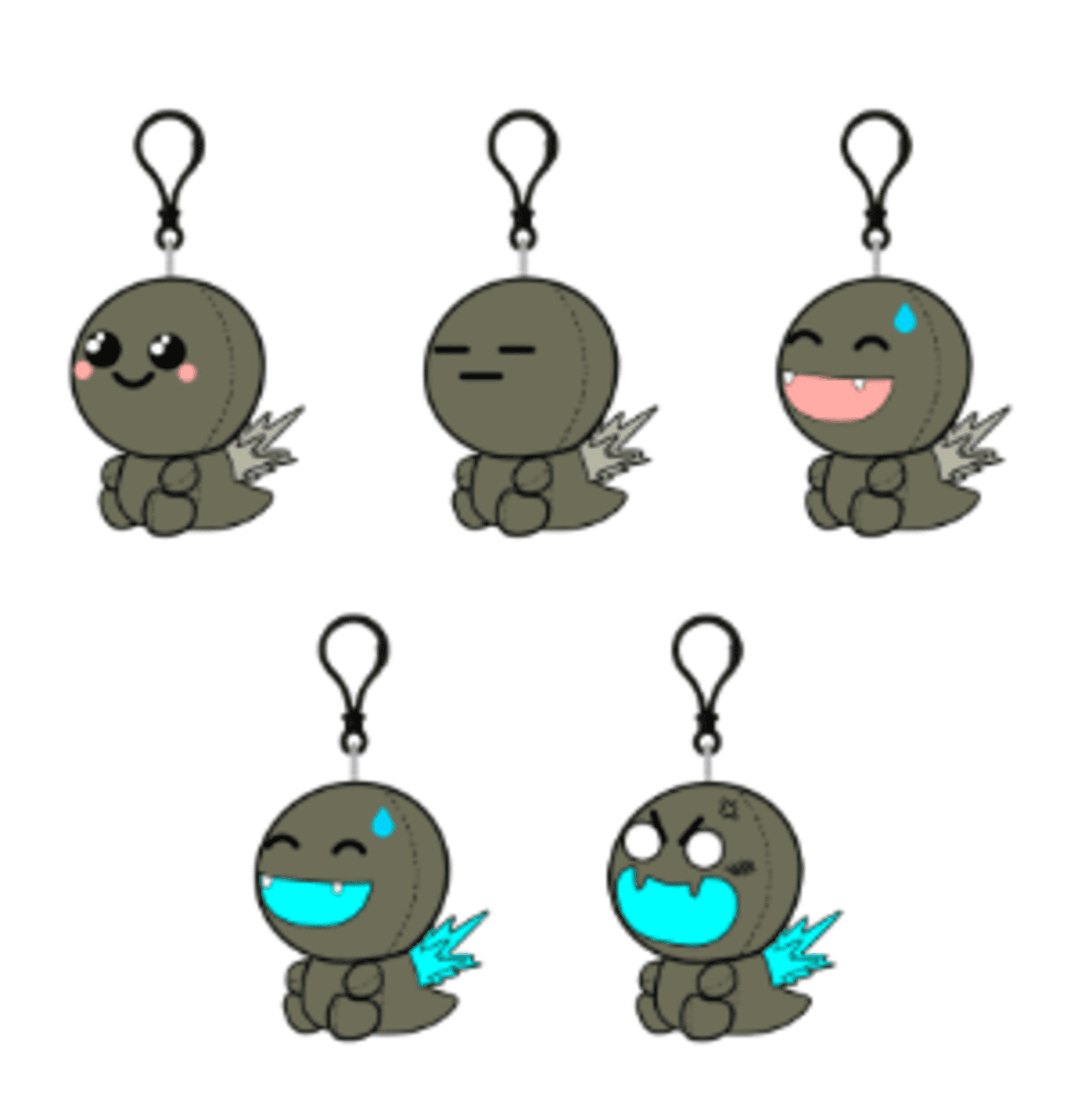 Super7 Godzilla Minus One Collectible Plush Keychain Figure Open Stock