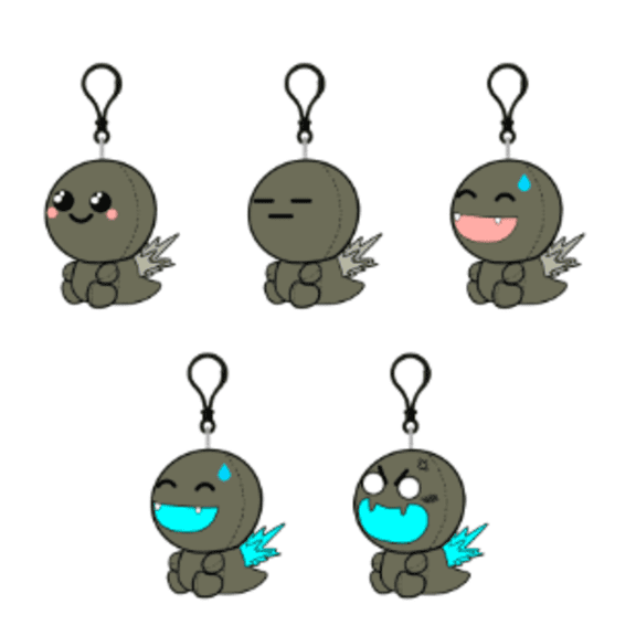 Super7 Godzilla Minus One Collectible Plush Keychain Figure Open Stock