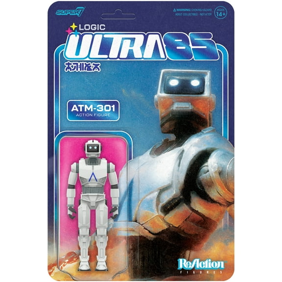 Super7 - Logic - ReAction Figures Wv1 - ATM-301 (Ultra 85)