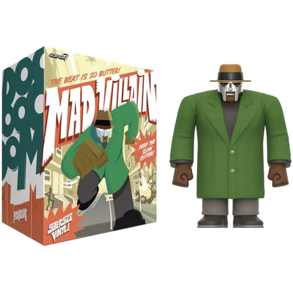 Super7 - MF Doom X Madlib - Supersize Vinyl - Madvillain ALL CAPS ...