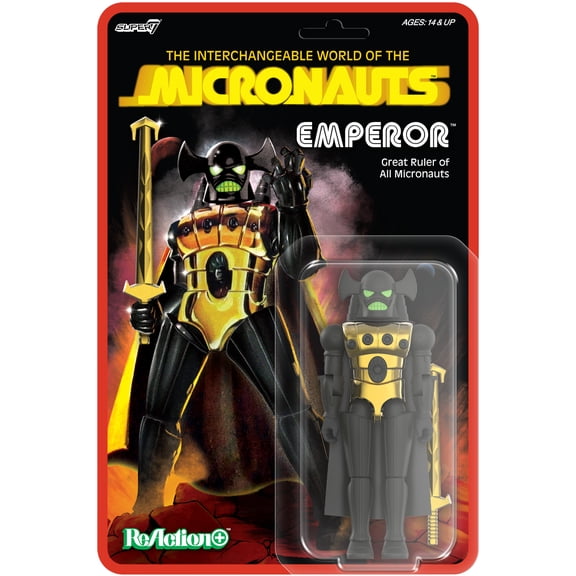 Super7 - Micronauts - ReAction+ Wv3 - Emperor