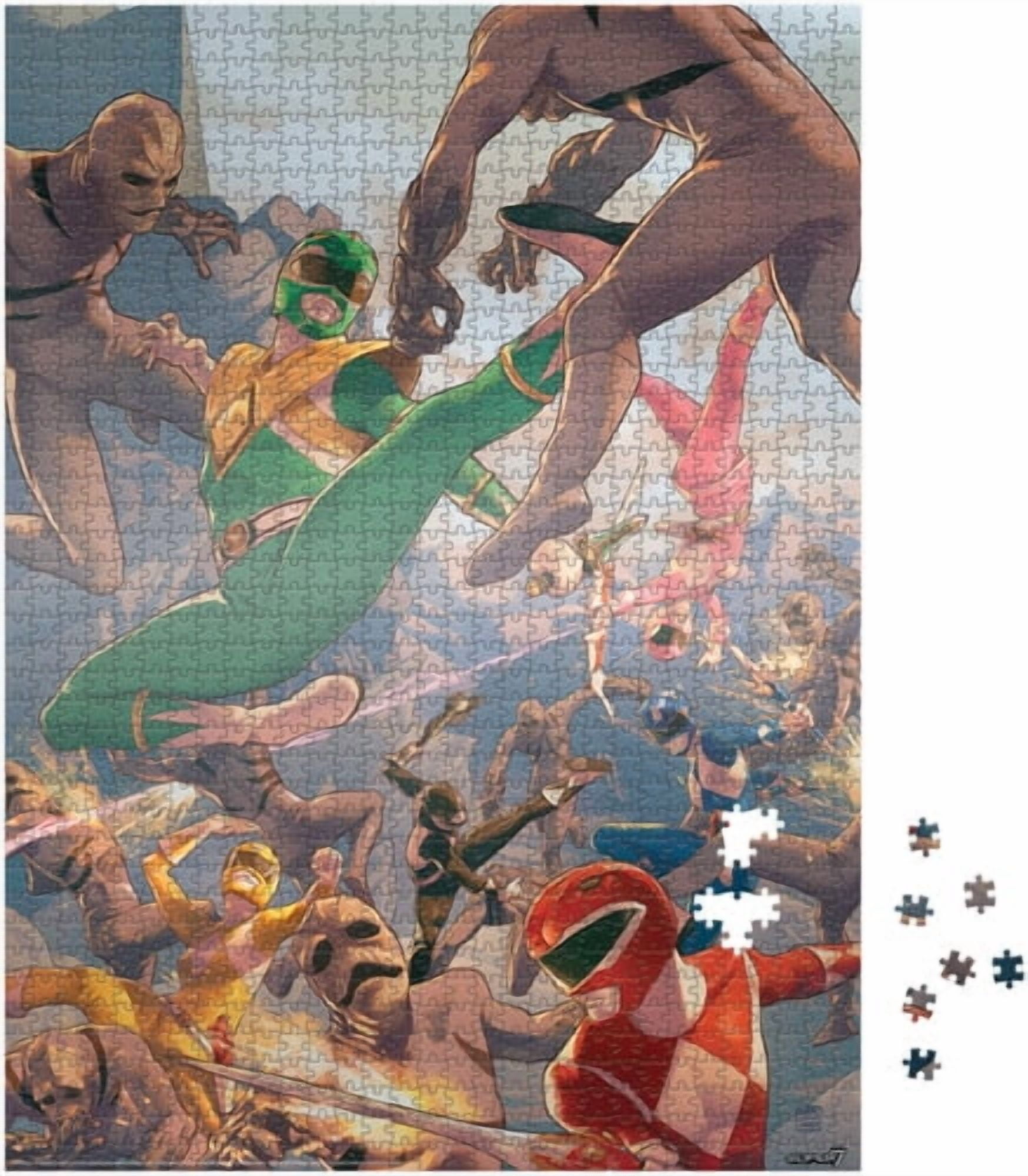 Super7 - Mighty Morphin Power Rangers Puzzle - Rangers Grouped ...