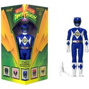 Super7 - Mighty Morphin Power Rangers - Reaction Sdcc 2023 - Blue Ranger [Triangle Box], Super7, Gifts