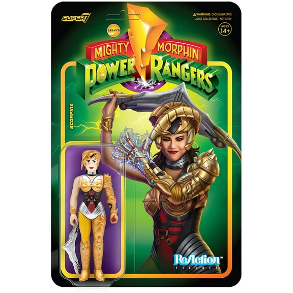 Super7 - Mighty Morphin' Power Rangers Reaction Wave 2 - Scorpina