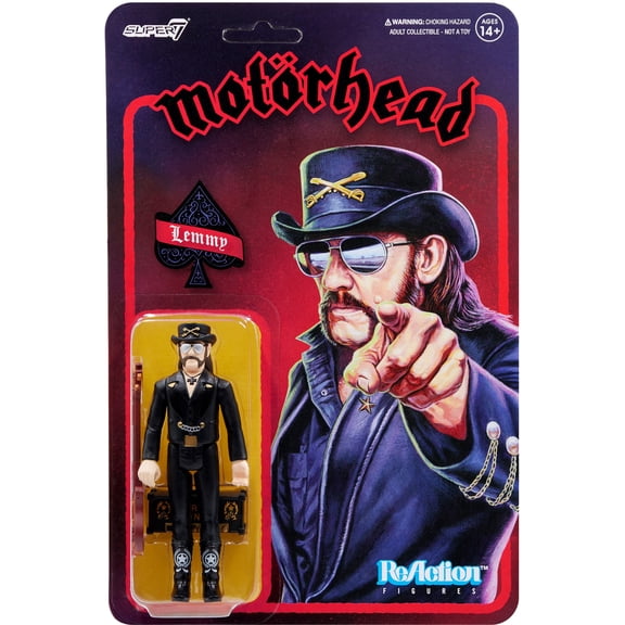 Super7 - Motorhead - ReAction Figures - Lemmy (Modern Cowboy)